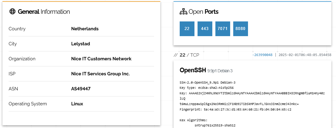 shodan first C2